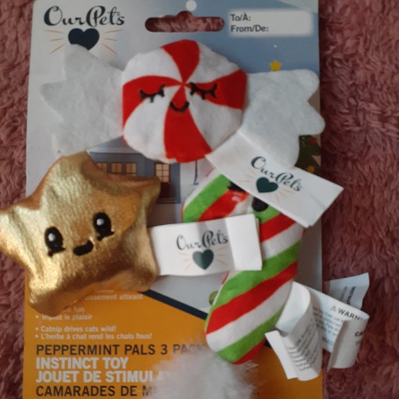 New Listing!! Brand New Our Pets CatNip Cat Toys-3 CT. - Picture 1 of 1